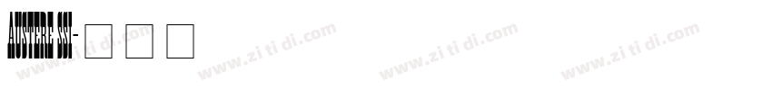 Austere SSi字体转换